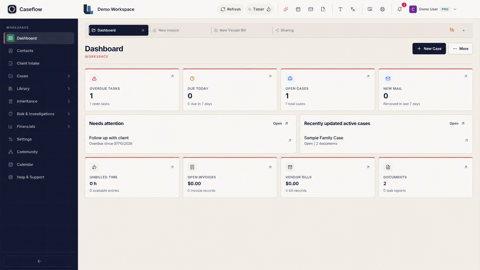 Caseflow Dashboard